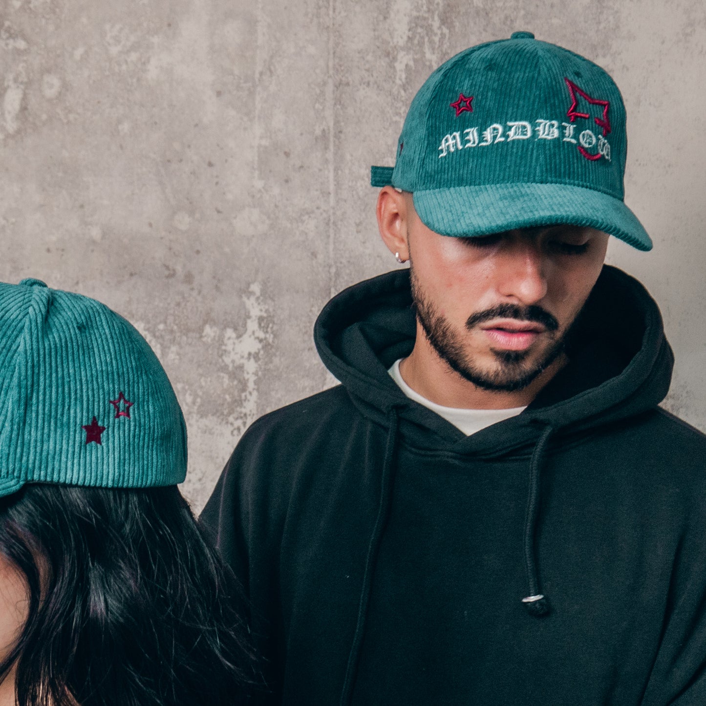 Gorra de Pana (Color Cerceta)