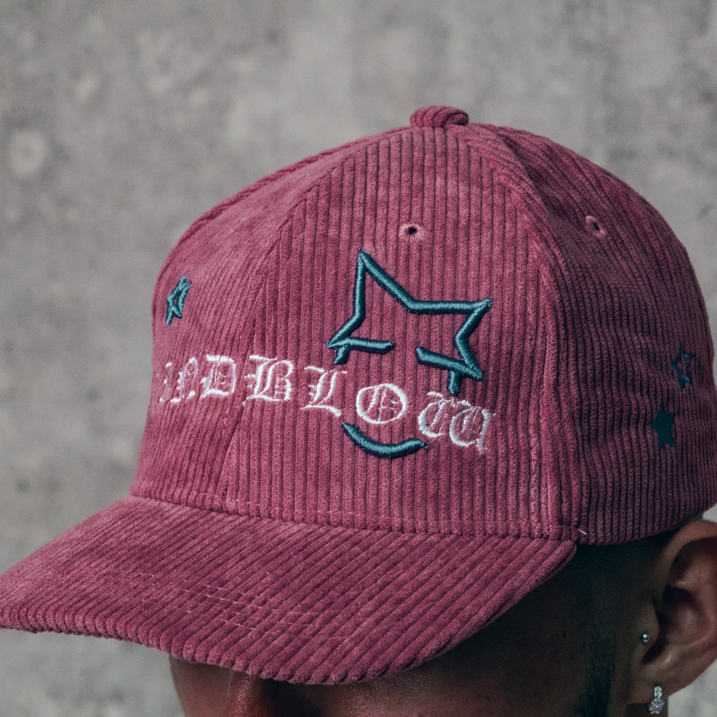 Gorra de Pana (Color Salmón)