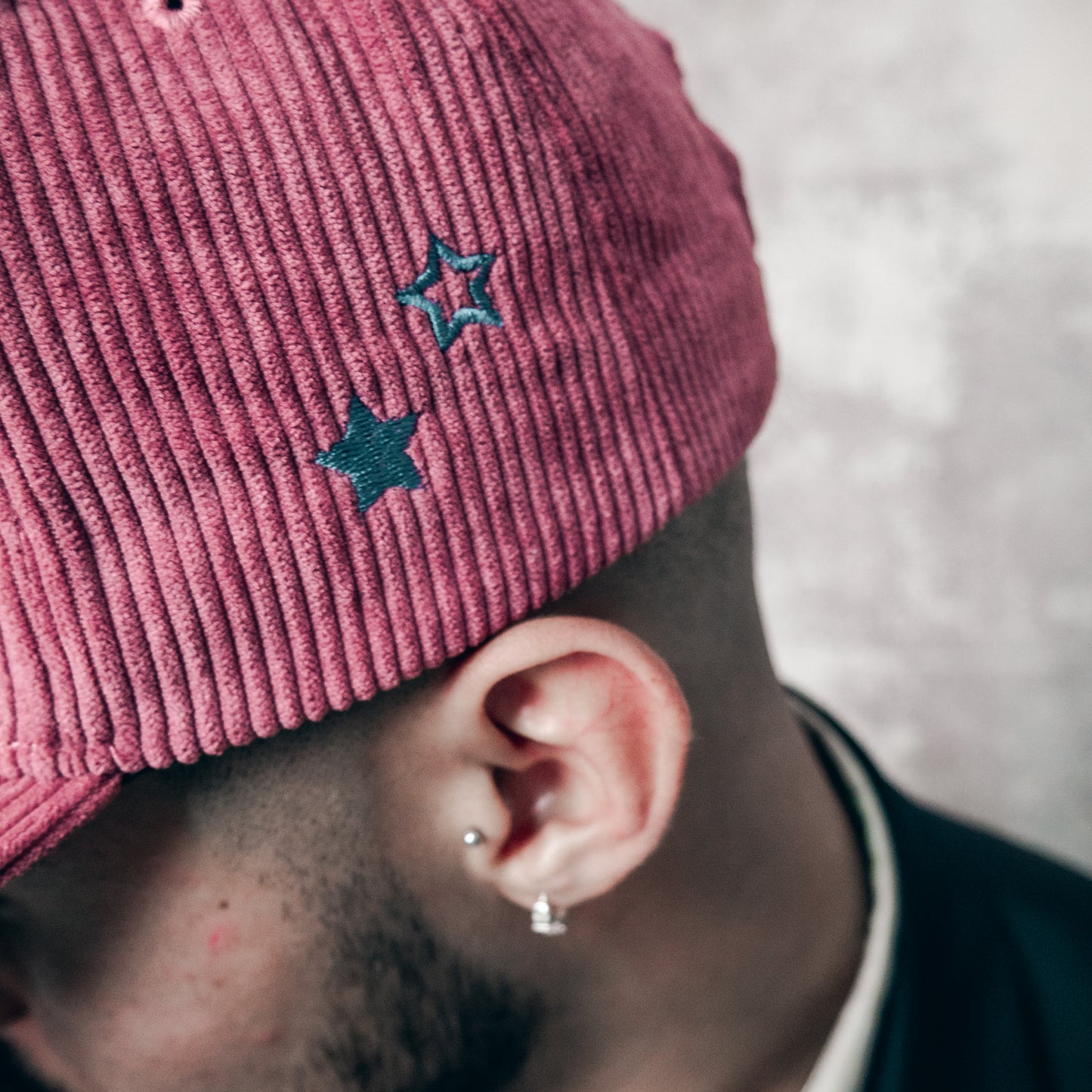 Gorra de Pana (Color Salmón)