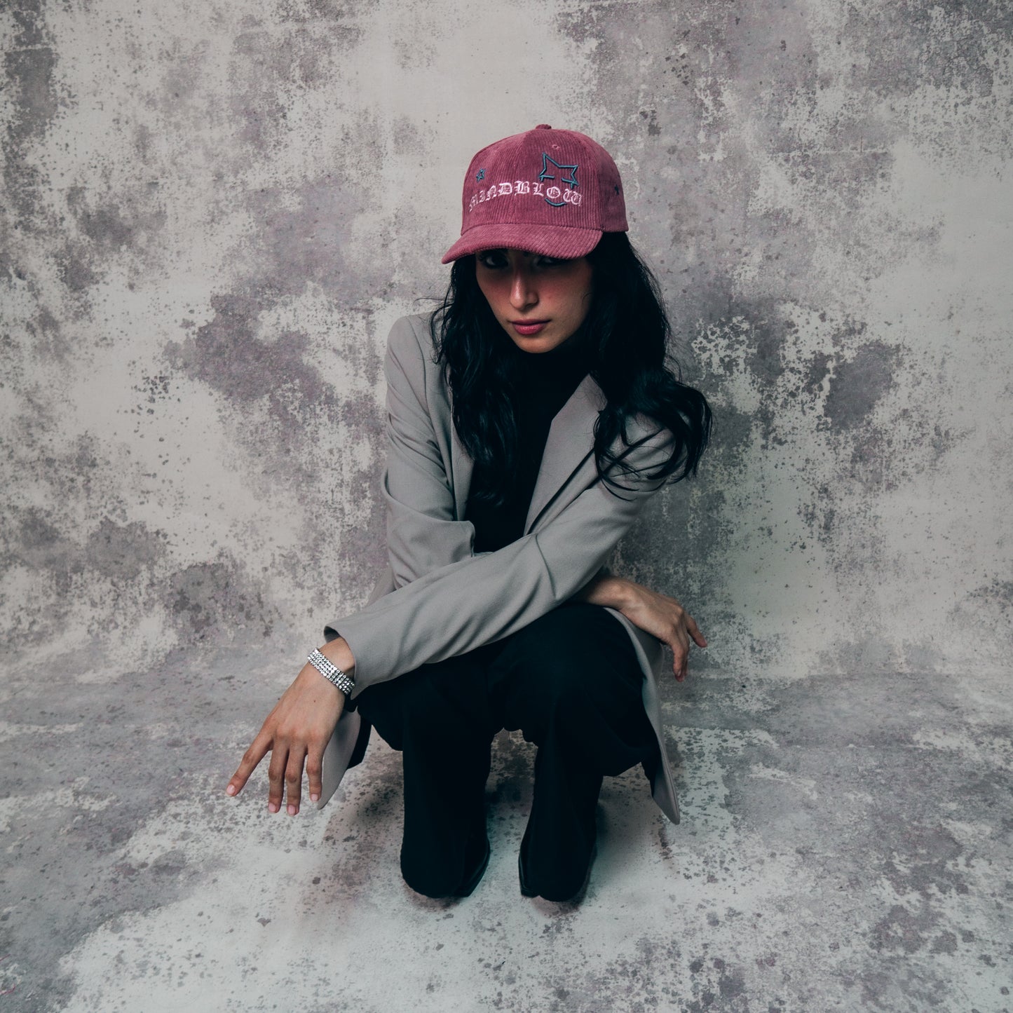 Gorra de Pana (Color Salmón)